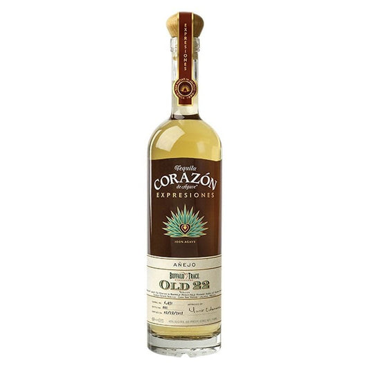 Corazon Expresiones Buffalo Trace Old 22 Anejo Tequila