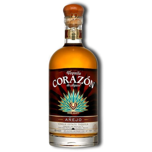 Corazon Single Estate Anejo Tequila 750ml