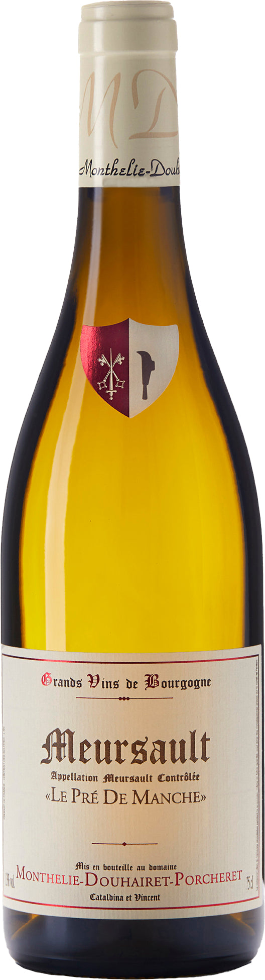 Monthelie-Douhairet-Porcheret Meursault Le Pres de Manche 2022  Front Bottle Shot
