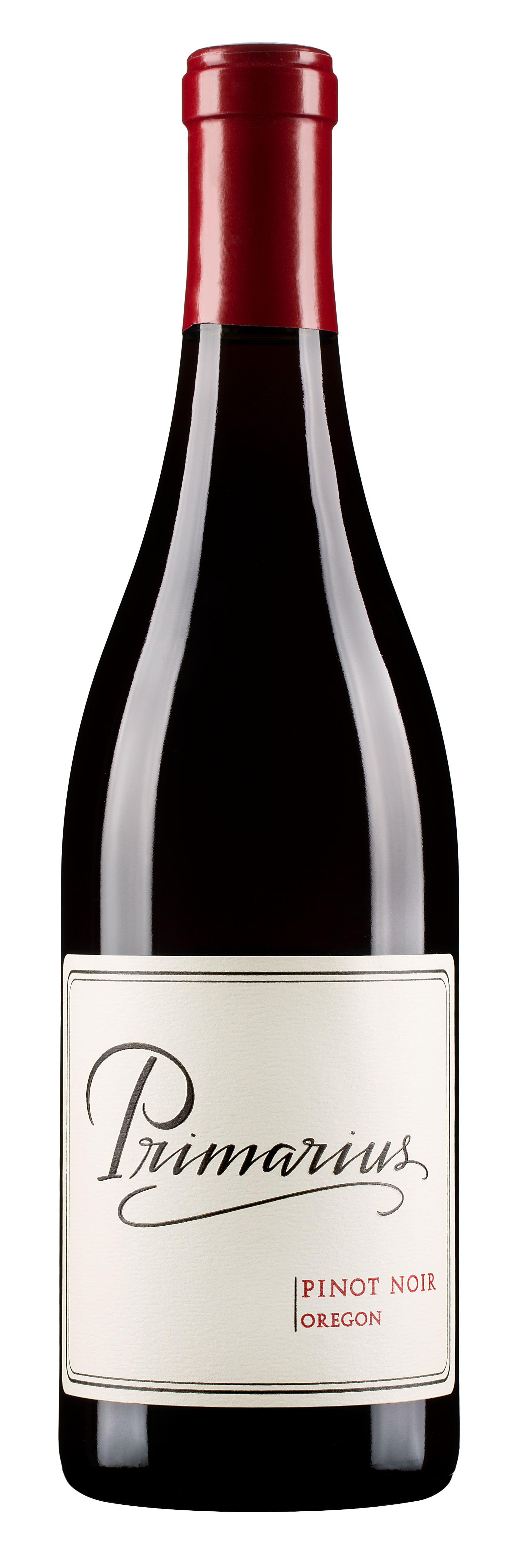 Primarius Pinot Noir 2021  Front Bottle Shot