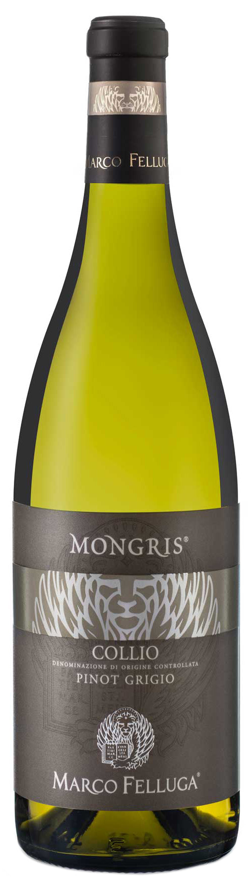 Marco Felluga Mongris Pinot Grigio 2023  Front Bottle Shot
