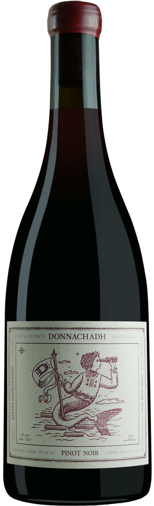 Donnachadh Pinot Noir 2021  Front Bottle Shot