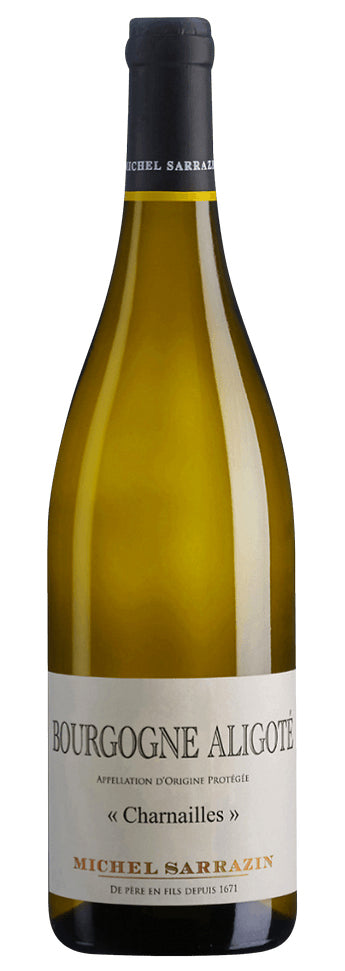 Domaine Sarrazin Bourgogne Aligote Charnailles 2021  Front Bottle Shot