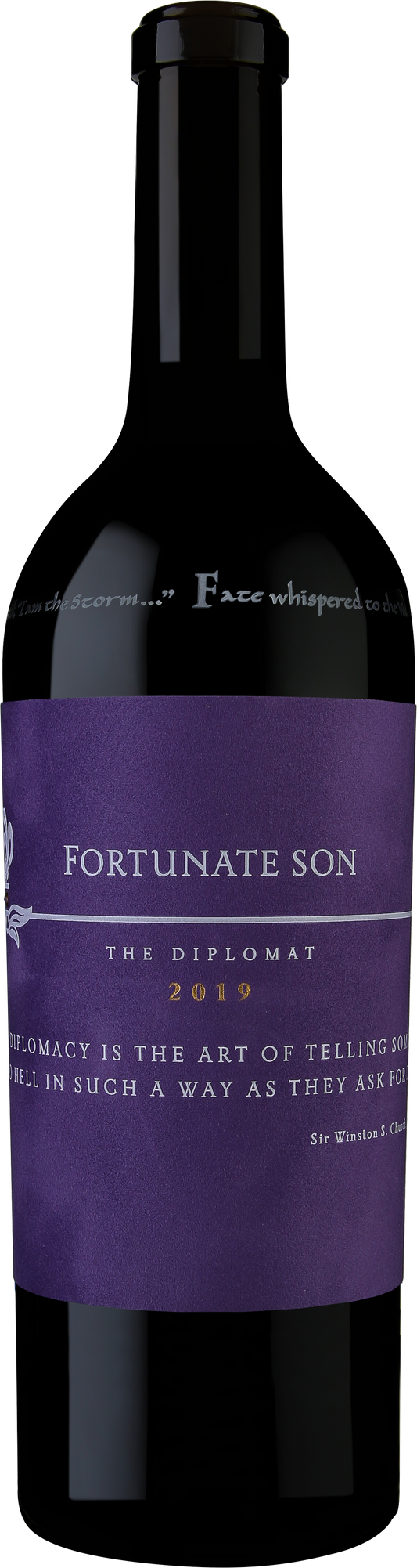 Fortunate Son The Diplomat 2019  Front Bottle Shot