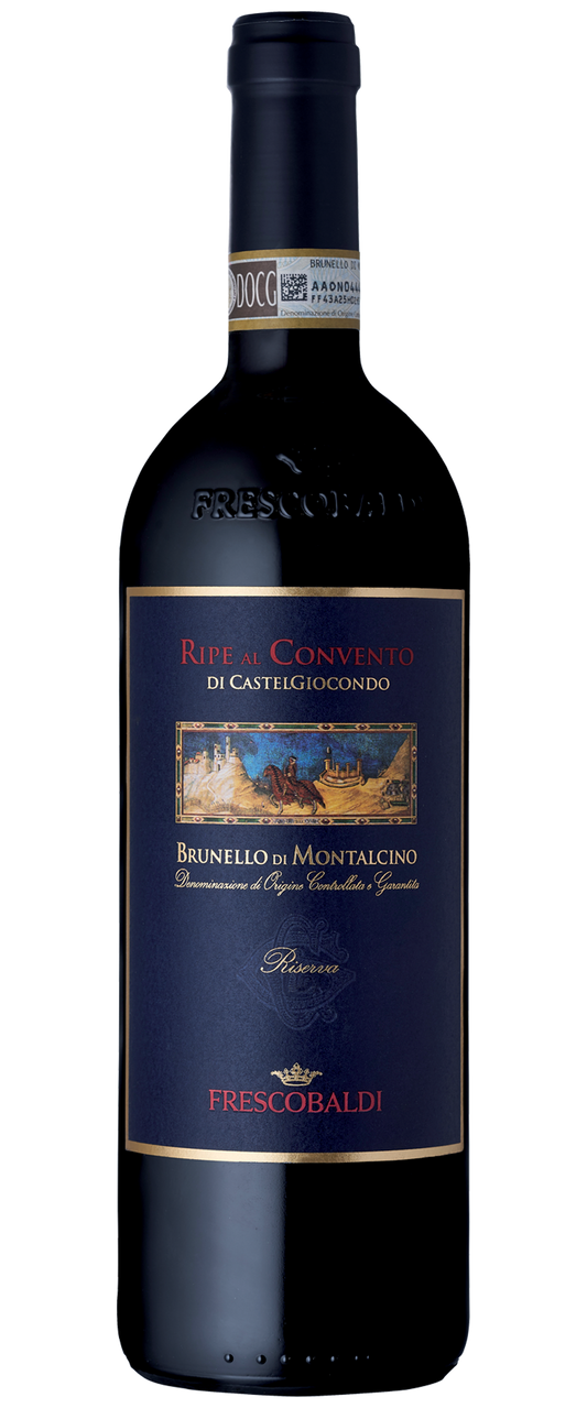 Frescobaldi CastelGiocondo Ripe di Convento Brunello di Montalcino Riserva 2019  Front Bottle Shot