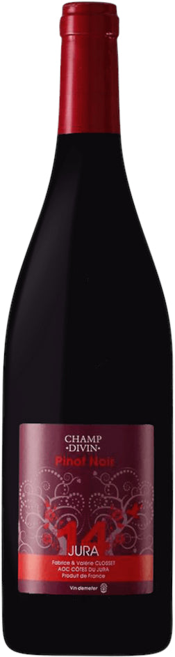 Champ Divin Pinot Noir 2022  Front Bottle Shot