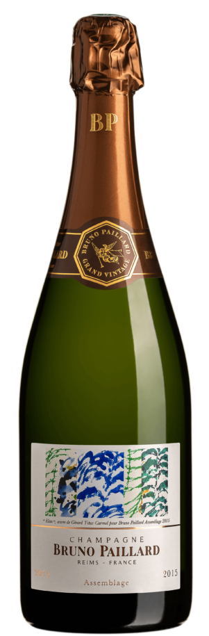 Bruno Paillard Brut Assemblage 2015  Front Bottle Shot