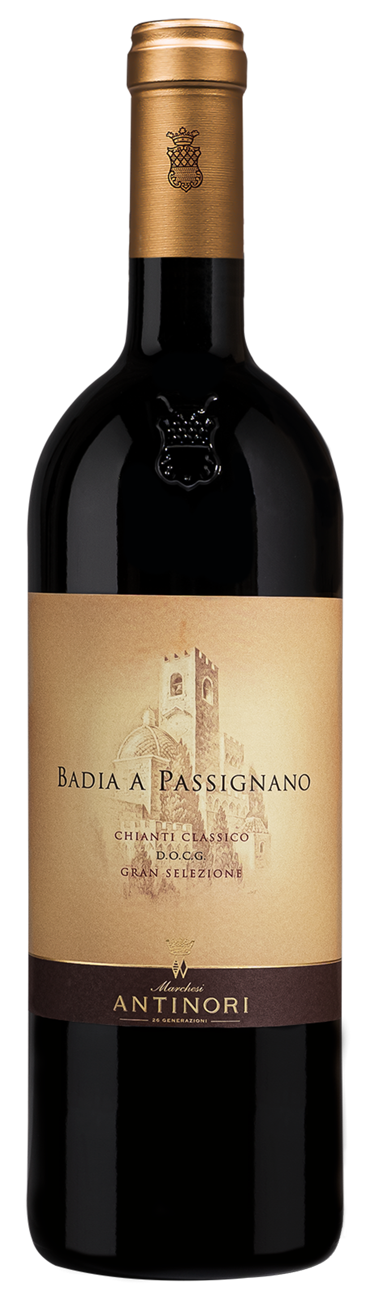 Marchesi Antinori Badia a Passignano Chianti Classico Gran Selezione 2021  Front Bottle Shot