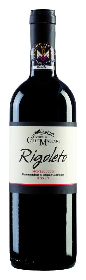 ColleMassari Montecucco Rigoleto 2020  Front Bottle Shot
