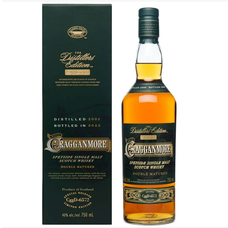 ï»¿ï»¿Cragganmore The Distillers Edition 2021 Scotch Whisky 750ml