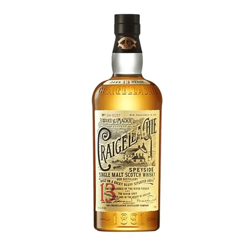 Craigellachie 13 Year Single Malt Scotch Whisky 750ml
