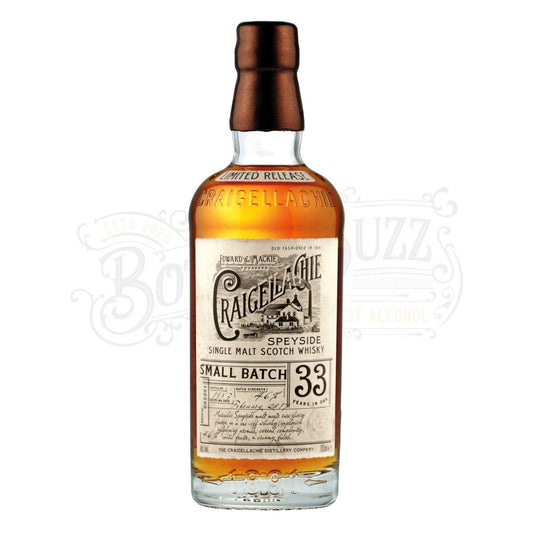 Craigellachie Single Malt Scotch Small Batch 33 Yr