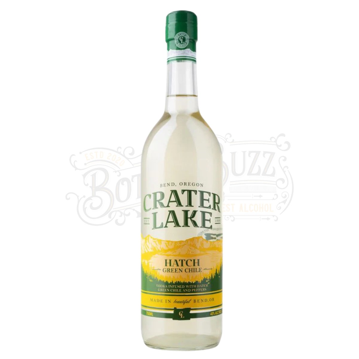 Crater Lake Green Chile Vodka