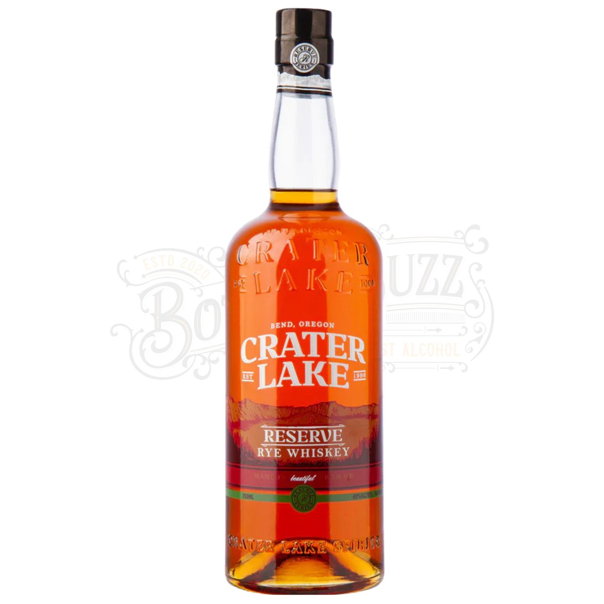 Crater Lake Reserve 3 Year Old Rye Whiskey