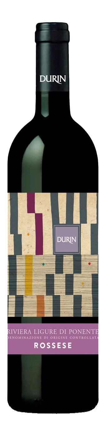 Durin Riviera Ligure di Ponente Rossese 2023  Front Bottle Shot