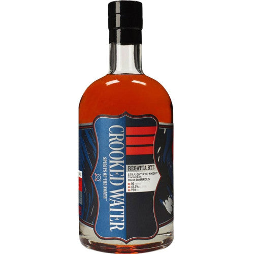 Crooked Water Regatta Rye Rum Barrel Finish Straight Rye Whisky