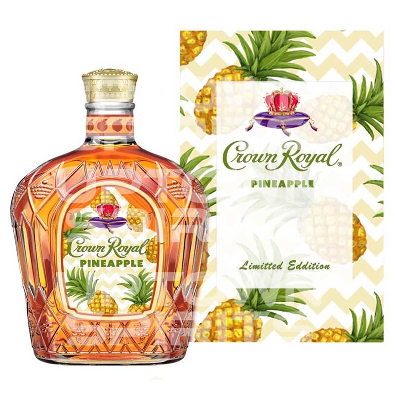 Crown Royal Pineapple Limited Edition Flavored Whiskey 750ml