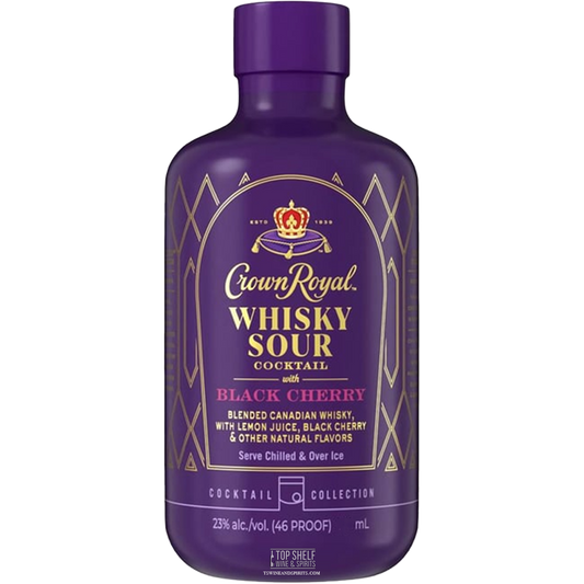 Crown Royal Whisky Sour Black Cherry Cocktail 750mL