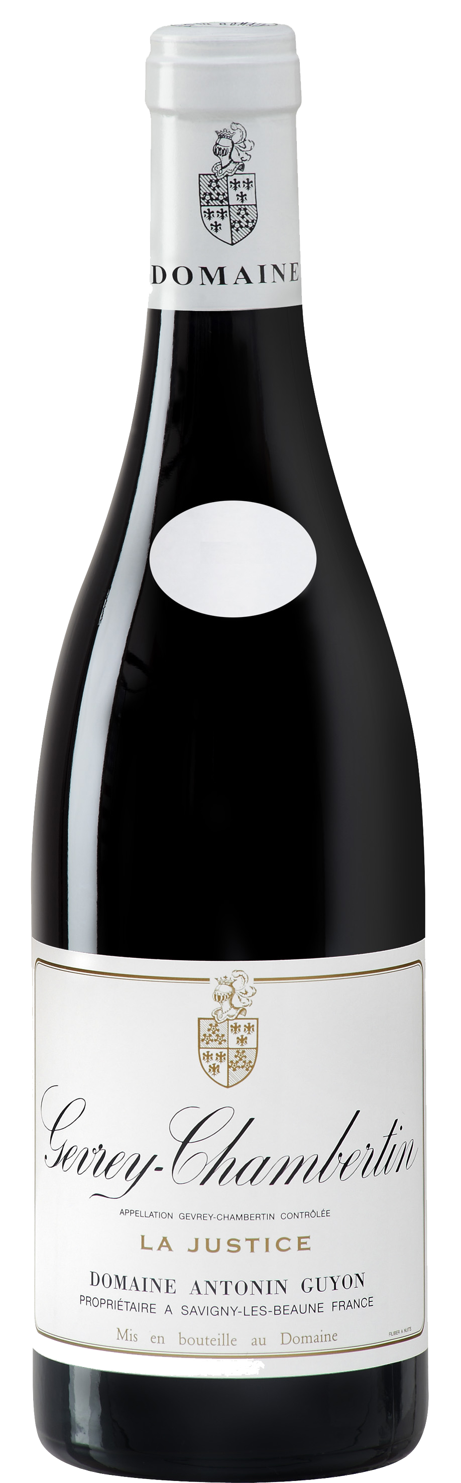 Domaine Antonin Guyon Gevrey-Chambertin La Justice 2021  Front Bottle Shot