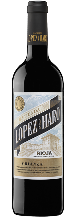 Hacienda Lopez de Haro Crianza 2021  Front Bottle Shot