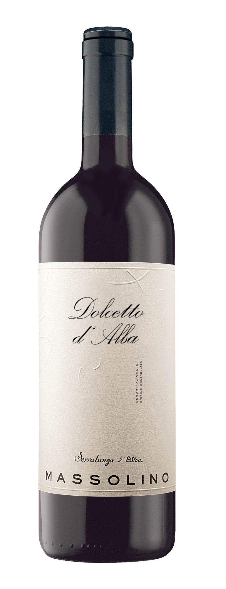 Massolino Dolcetto d'Alba 2022  Front Bottle Shot
