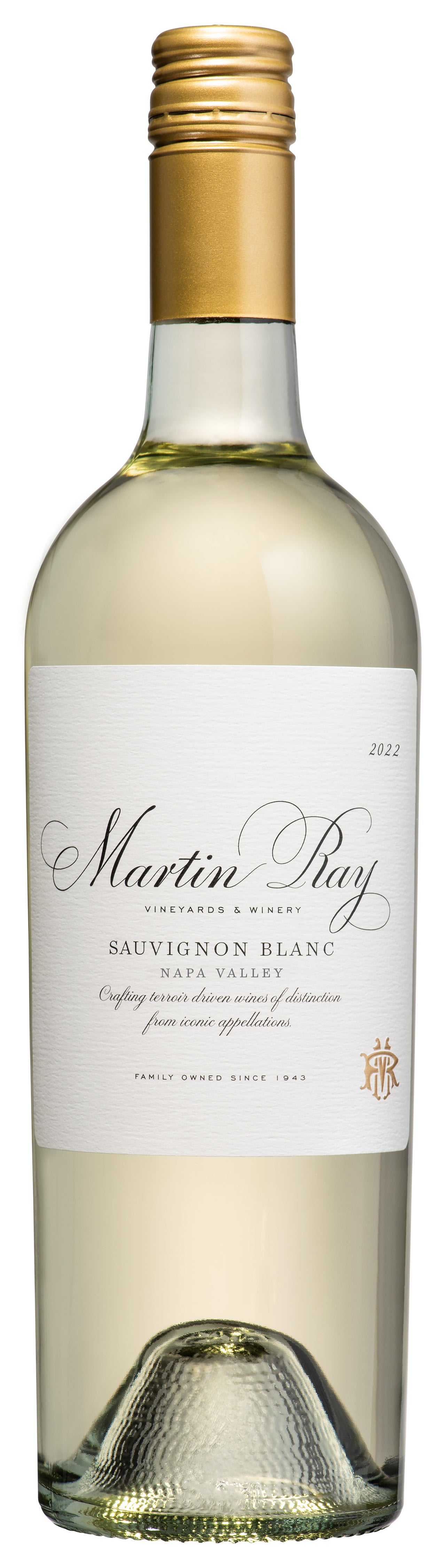 Martin Ray Napa Valley Sauvignon Blanc 2022  Front Bottle Shot