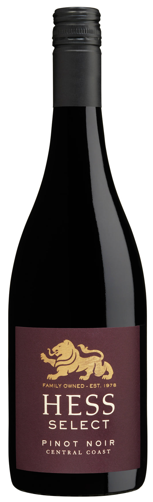 Hess Select Pinot Noir 2022  Front Bottle Shot