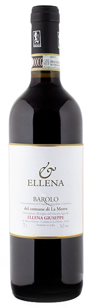 Ellena Giuseppe Barolo del commune di La Morra 2019  Front Bottle Shot