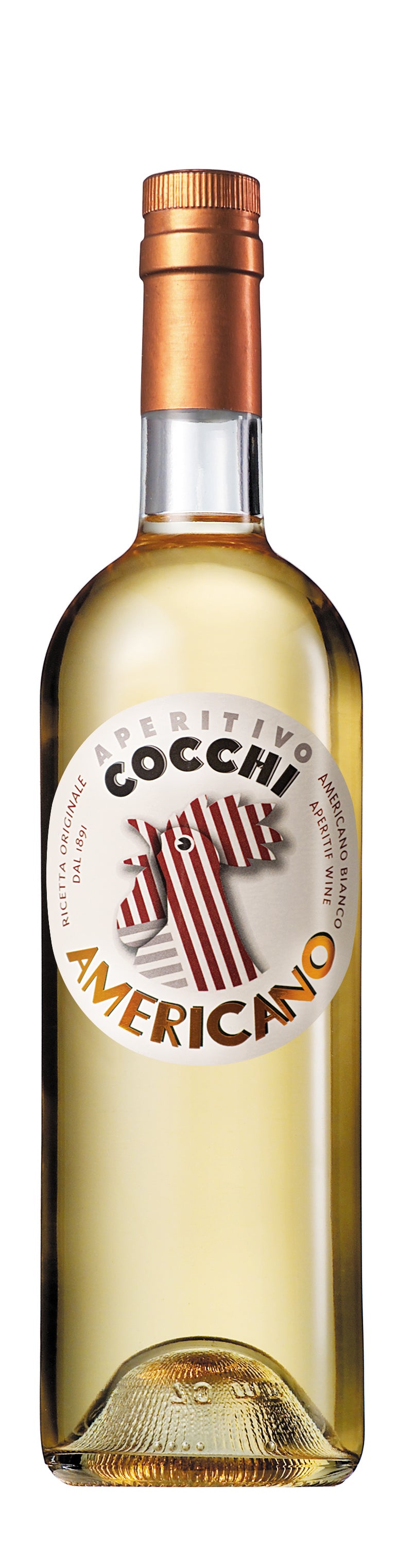 Cocchi Americano Bianco  Front Bottle Shot