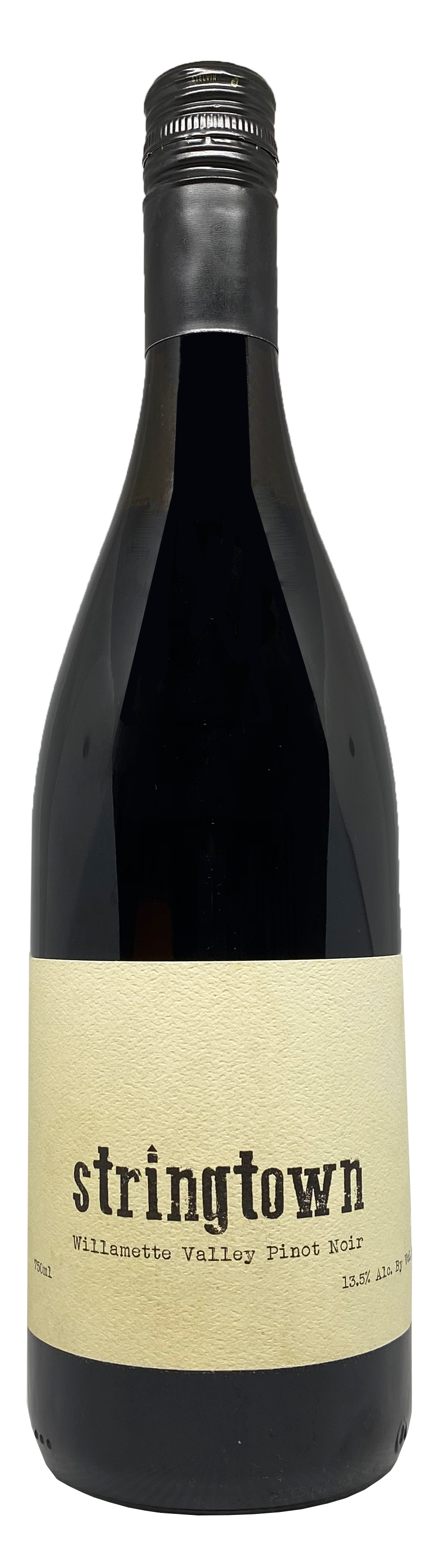 Stringtown Willamette Valley Pinot Noir 2022  Front Bottle Shot