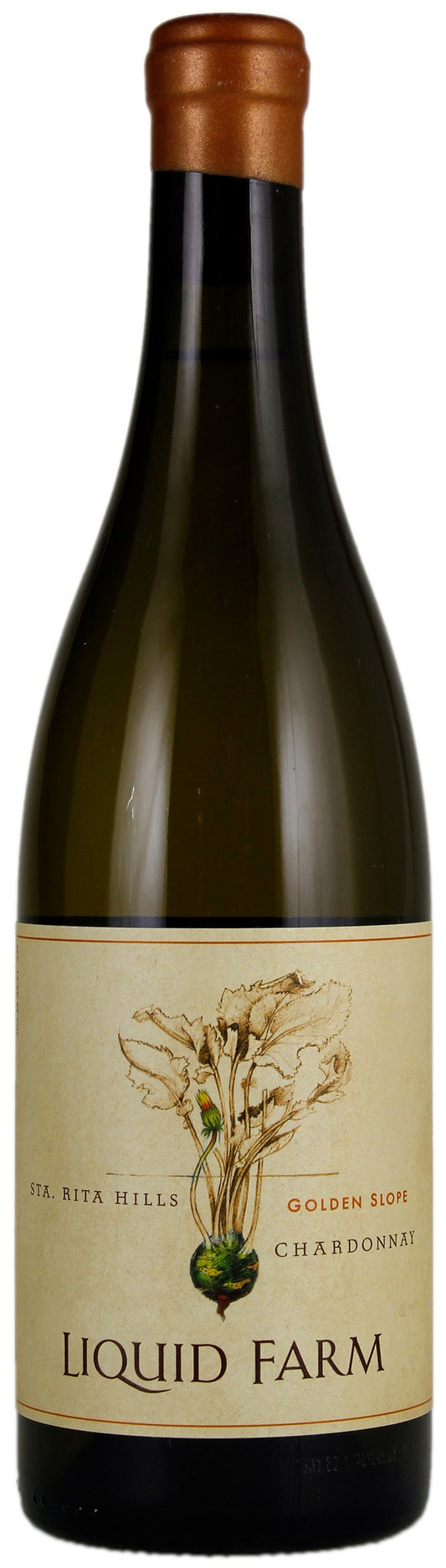 Liquid Farm Golden Slope Chardonnay 2023  Front Bottle Shot