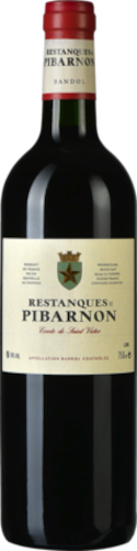 Chateau de Pibarnon Restanques Bandol Rouge 2020  Front Bottle Shot