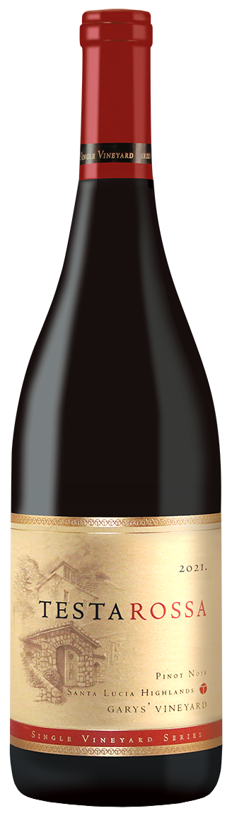 Testarossa Garys' Vineyard Pinot Noir 2021  Front Bottle Shot
