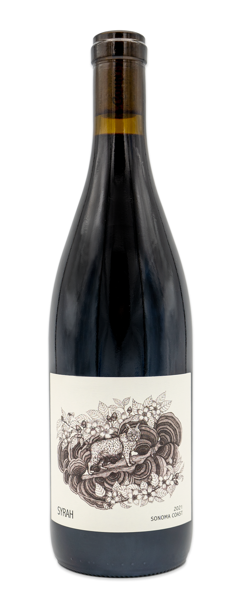 County Line Sonoma Coast Syrah 2021  Front Bottle Shot