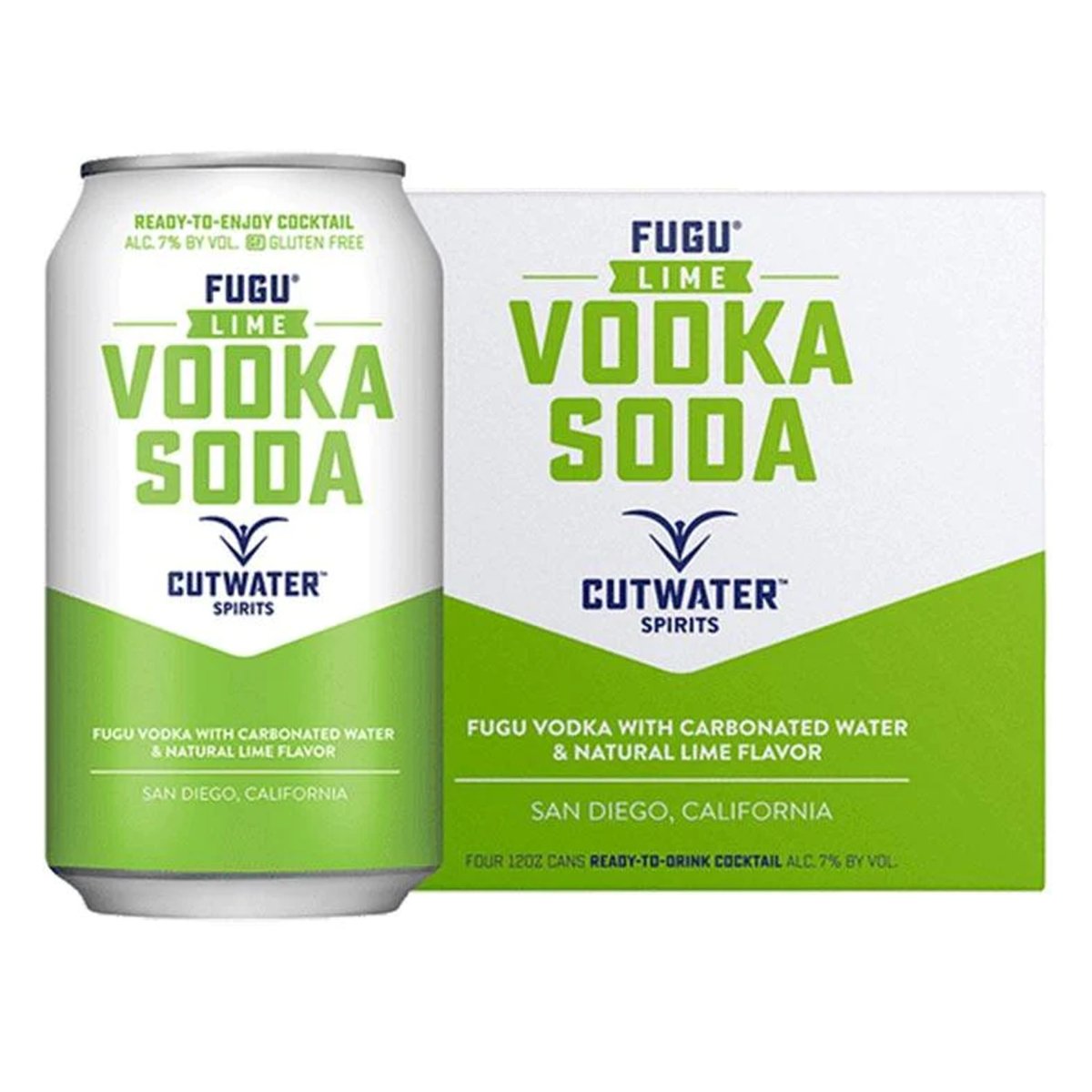 Cutwater Fugu Lime Vodka Soda