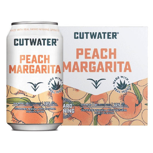 Cutwater Peach Margarita Cocktail 4/355ml