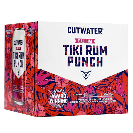 Cutwater Tiki Rum Punch Canned Cocktail 4/355ml