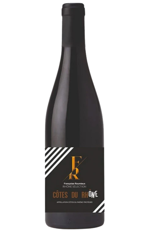 Francoise Roumieux Cotes du Rhone Rouge 2019  Front Bottle Shot