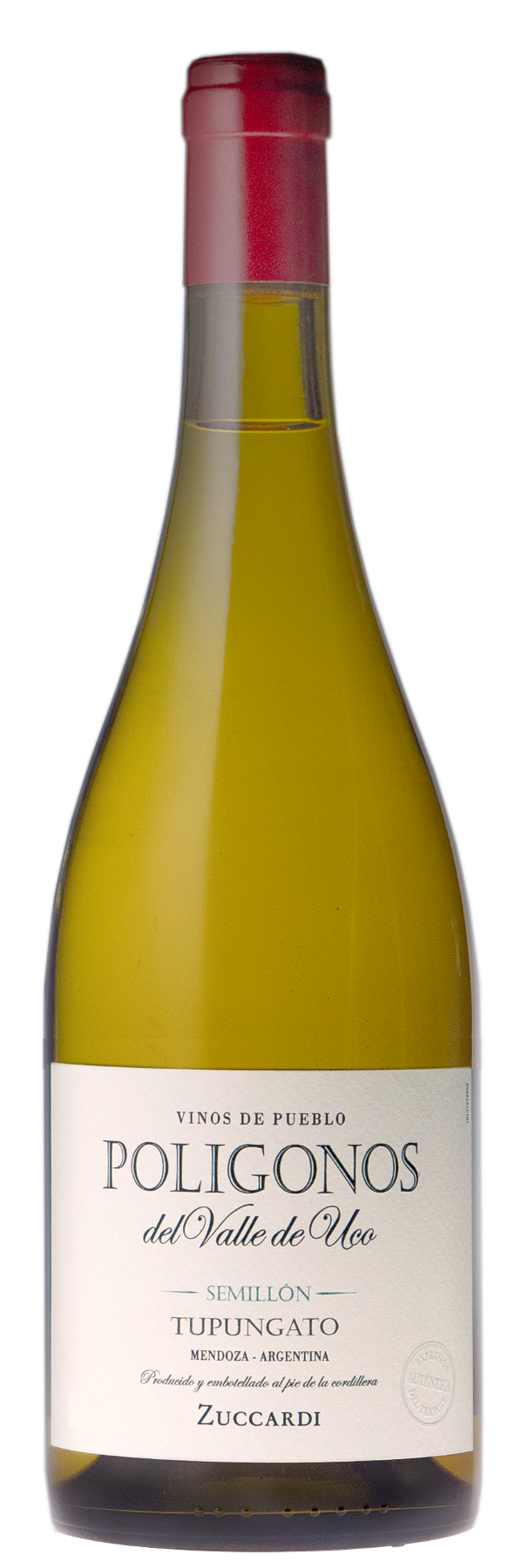 Zuccardi Poligonos del Valle de Uco Tupungato Semillon 2022  Front Bottle Shot