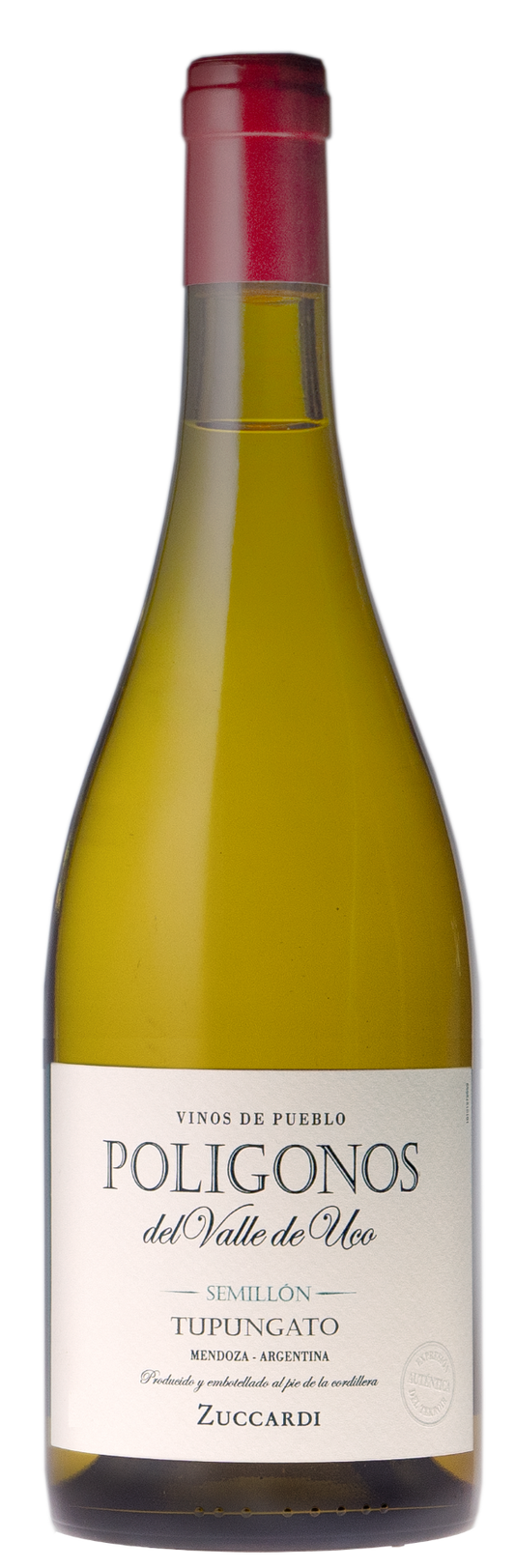 Zuccardi Poligonos del Valle de Uco Tupungato Semillon 2022  Front Bottle Shot