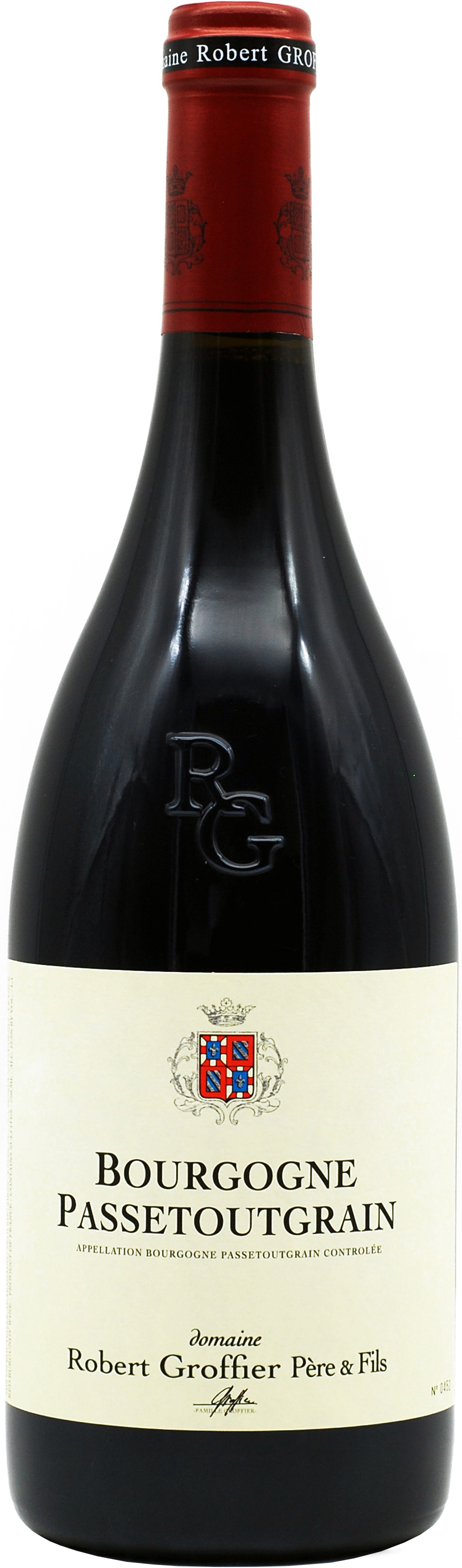 Domaine Robert Groffier Bourgogne Passetoutgrain 2021  Front Bottle Shot