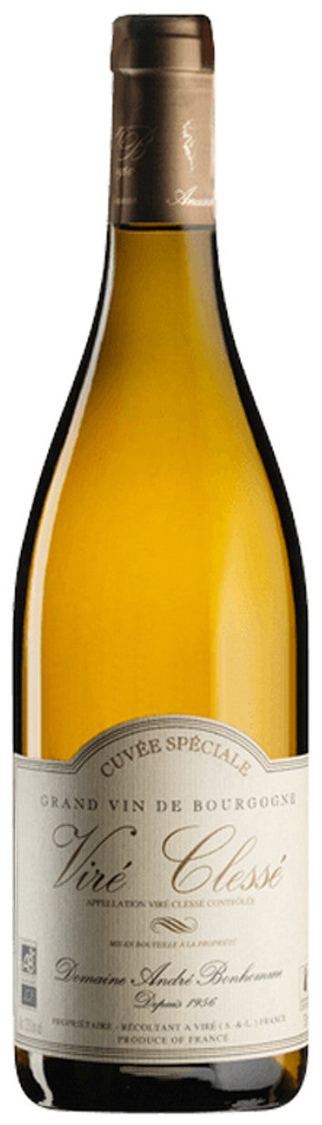 Andre Bonhomme Vire Clesse Cuvee Speciale 2022  Front Bottle Shot