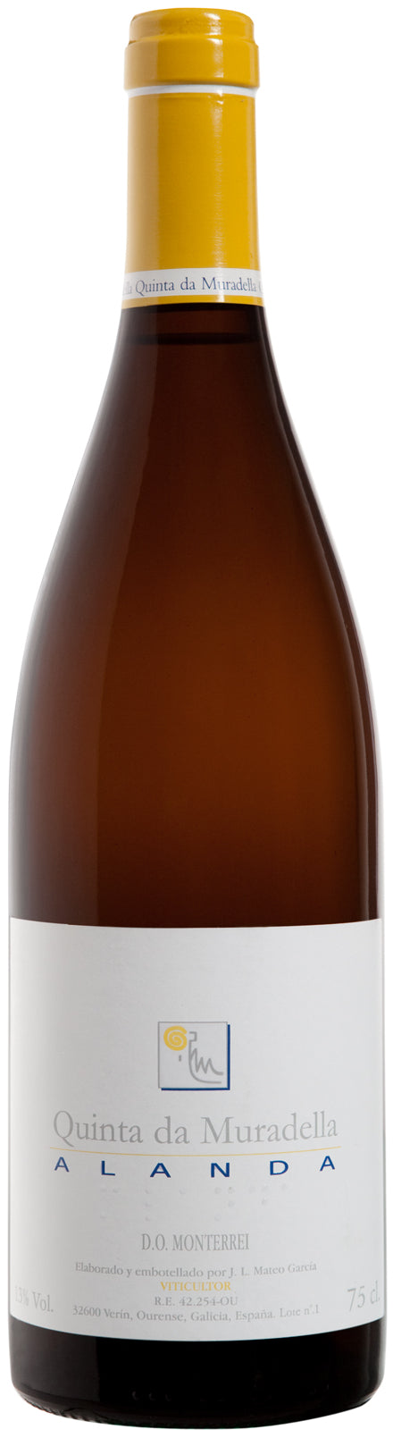Quinta da Muradella Alanda Blanco 2021  Front Bottle Shot