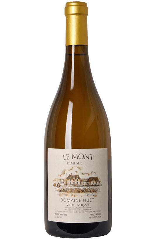 Domaine Huet Le Mont Demi-Sec 2023  Front Bottle Shot