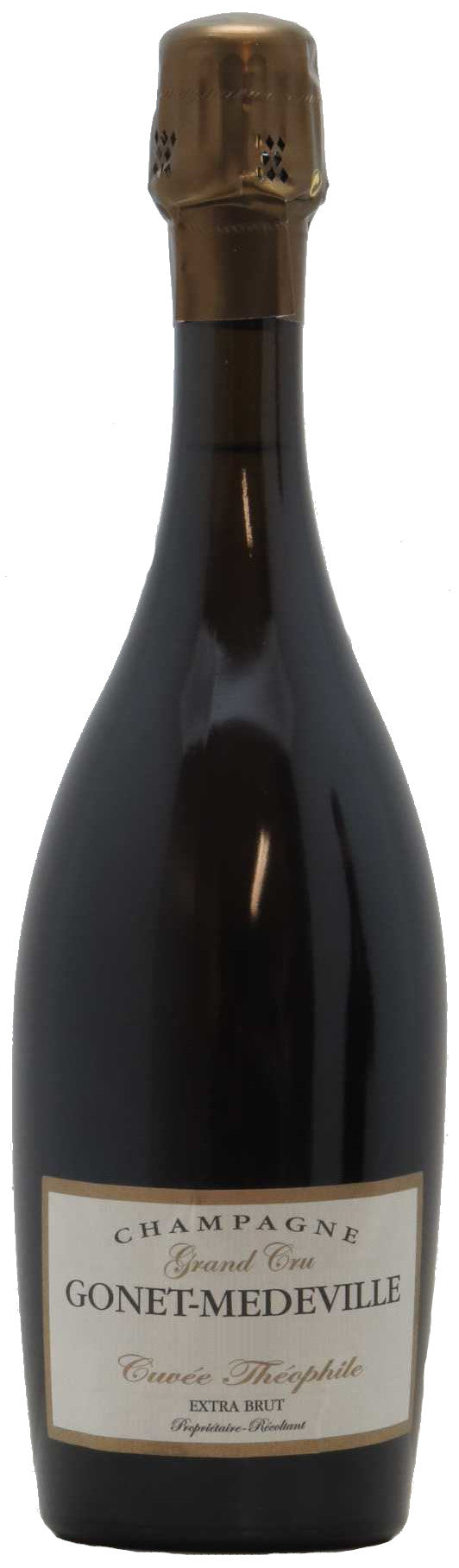 Gonet-Medeville Cuvee Theophile Extra Brut Grand Cru 2009  Front Bottle Shot