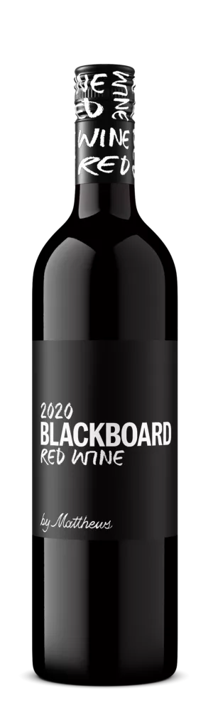 Blackboard Red Wine 2020  Front Bottle Shot