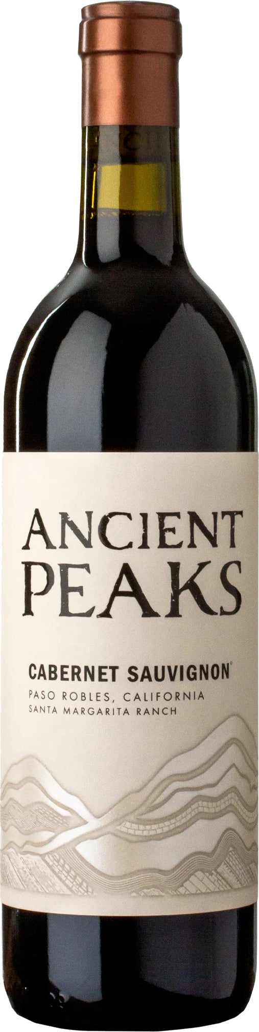Ancient Peaks Paso Robles Cabernet Sauvignon 2021  Front Bottle Shot