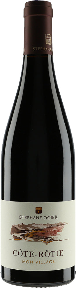 Stephane Ogier Cote-Rotie Mon Village 2022  Front Bottle Shot