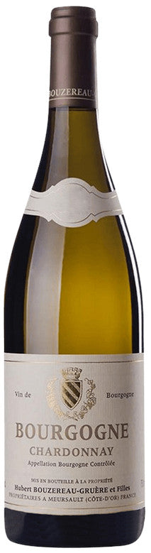 Bouzereau-Gruere Bourgogne Blanc 2020  Front Bottle Shot