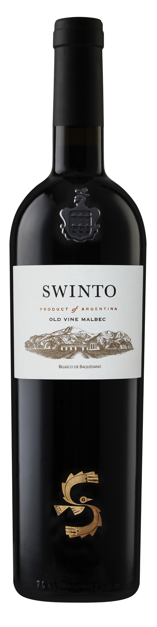 Belasco de Baquedano Swinto Old Vine Malbec 2018  Front Bottle Shot